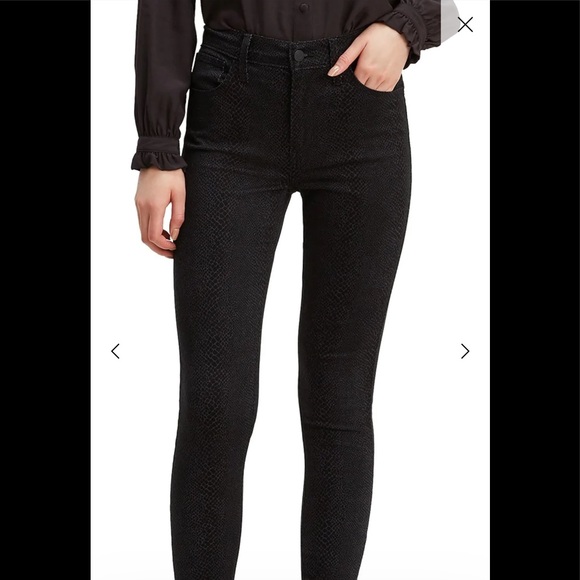 Levi's Denim - Levi's Women's 720 Python-Print High-Rise Super Skinny Jeans
